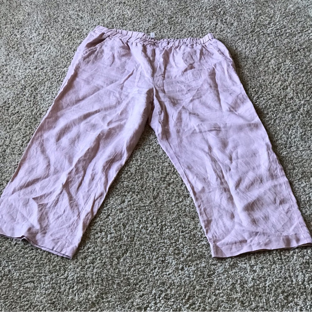 Eileen Fisher Organic Linen Pants